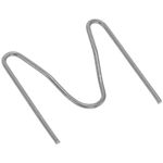 100 unidades grapas soldadura para plástico 0.6mm esquina exterior para pistola caliente reparación piezas de plástico y parachoques - YD12300 - 05