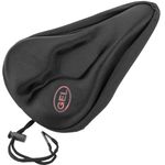 Funda de gel con memoria para sillín de bicicleta negro - BJ07400 - 01