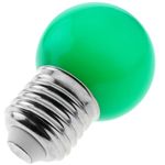 Bombilla LED G45 E27 230VAC 1W luz verde - NT09500 - 01