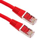 Cable de red ethernet Cat. 6 FTP de 0,5 m de color rojo - RU00200 - 03