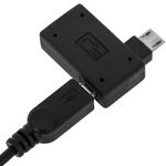 Adaptador OTG a MicroUSB con alimentación por la derecha - MH02600 - 04