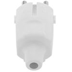 Clavija enchufe schuko recto macho blanco - CM04100 - 05