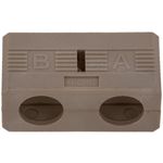 Conversor de fibra óptica SC simplex a SC duplex multimodo - FM00600 - 05