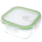 Recipiente para alimentos hermético de cristal con válvula activa de 500 ml - KT11400 - 05