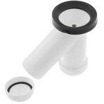 Sifón "Y" compacto con válvula para lavabo-bidet ∅ 40 x 32 mm - KS20400 - 06