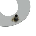 Letra C en acero inoxidable de 150mm para rotulación - NZ03300 - 04