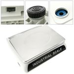 Balanza mostrador de sobremesa con bandeja de 300x205 mm Báscula de tienda de 3 Kg - BV08100 - 02