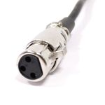 Cable de audio micrófono XLR 3-pin macho a hembra de 20m - AX00700 - 03