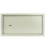 Caja fuerte de seguridad de acero y con llaves 44 x 38 x 23 cm beige - BY01400 - 05