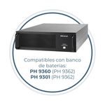 SAI Phasak 10000VA Online LCD Pro-Rack - PH 9301 - 05