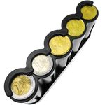 Portamonedas con clasificador de 5 monedas de euro - MM07300 - 10