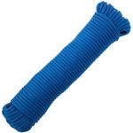Cuerda trenzada multifilamento PP 10 m x 6 mm azul - CZ12000 - 01