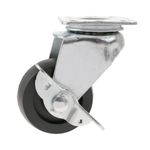 Rueda con freno de 6cm para rack MobiRack y MobiRackHQ - WO01400 - 02