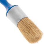 Brocha redonda para pinturas y barnices número 8 de 8 mm de diámetro color azul - YC02700 - 02