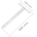 Fleje tirante de acero de 190mm para persiana pack 4 unidades - YZ05800 - 02