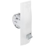 Recogedor de metal para persiana con frontal de plástico en color blanco - BS21200 - 08
