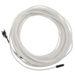 Cable electroluminiscente blanco-azul de 2.3mm en bobina 5m con pilas - NW00300 - 08