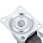 Rueda pivotante industrial de metal con freno 50 mm - QR01100 - 05