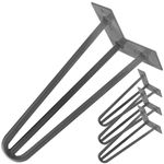 Pies para mesa y mueble Patas en acero 3 varillas 41 cm 4-pack - IN05600 - 01