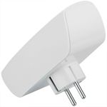 Multiplicador adaptador de clavija enchufe schuko triple blanco - IA08900 - 03