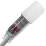 Empalme con cable para LED Neón Flex LNF 4 pin 26x14mm 20cm - NL05000 - 07