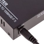 Conversor de fibra óptica 100 Mbps multimodo de SC a RJ45 a 2Km - UF00100 - 08