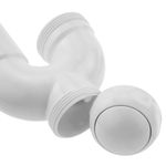 Sifón curvo extensible para lavabo-bidet 1"1/2 x ∅ 70 mm - KS20500 - 09