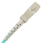 Cable de fibra óptica OM4 multimodo MMF simplex 50µm/125µm SC-SC de 7m - FP00600 - 04