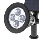 Foco LED Solar IP44 2W 200LM con estaca para jardín - NF10400 - 07