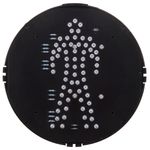 Luz LED para semáforo IP65 200mm de 12-24V peatón rojo - SM05200 - 02