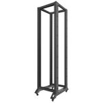 Armario Rack abierto 19" 42U F800 600x800x2138mm desmontado DIY negro Lanberg - WL58300 - 05