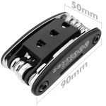 Kit de herramientas bicicleta multifunción con parche y palancas de metal para reparación de pinchazos - BJ00900 - 03
