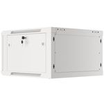 Armario Rack mural 19" 6U F600 600x600x379mm pared desmontado DIY blanco Lanberg - WK36500 - 04