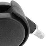 Rueda pivotante de nailon sin freno 40 mm M10 4 pack - KR00400 - 05