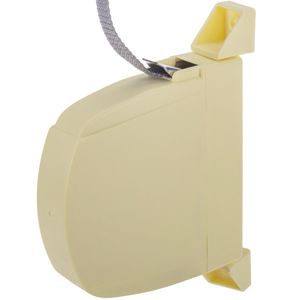 Recogedor abatible para persiana en color marfil
