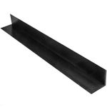 Protector de goma reflectante de 80cm para esquinas en color negro y amarillo - SE03100 - 07