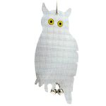 Ahuyentador de aves Repelente de pájaros Espantapájaros tipo búho reflectante y cascabeles 2-pack - YZ01800 - 08