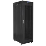 Armario Rack 19" de pie 27U F1200 800x1200x1431mm negro Lanberg - WL57100 - 01