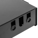 Patch Panel de fibra Óptica 2U negro de 48 SC Simplex o 48 LC duplex - FQ00700 - 10