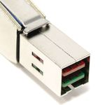 Cable MiniSAS-HD SFF8644 a MiniSAS SFF8088 de 1m - GA01100 - 02