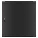 Armario Rack mural 19" 12U F450 600x450x645mm pared desmontado DIY negro Lanberg - WK30200 - 08