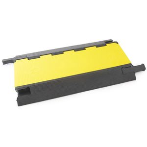 Pasacables de suelo para protección de cables eléctricos de 3 vías 90x50cm