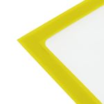 Marco magnético flexible amarillo A4 para letreros con imán - SY09400 - 10