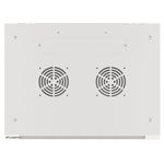 Armario Rack mural 19" 9U F450 600x450x512mm pared desmontado DIY blanco Lanberg - WK32000 - 05