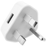 Fuente de alimentación UK 220VAC a USB A hembra 5VDC 1A - AU01200 - 03