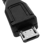 Cable USB 2.0 para fijación a panel microUSB macho a USB A hembra - UB01000 - 03