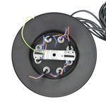 Lámpara con jaulas largas para 8 bombillas de rosca E27 vintage con cable de 3m - NT07400 - 06