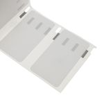 Rollo bobina de 1000 etiquetas adhesivas compatibles con Dymo S0722540 y 11354 57x32mm - BM09600 - 03