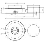 Dinamómetro hidráulico PCE-HFG 2.5K - PC20300 - 04