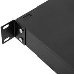 Patch Panel de fibra óptica 1U negro de 24 SC duplex - FQ01400 - 07